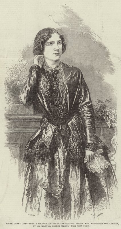 Mademoiselle Jenny Lind autorstwa Henry Anelay