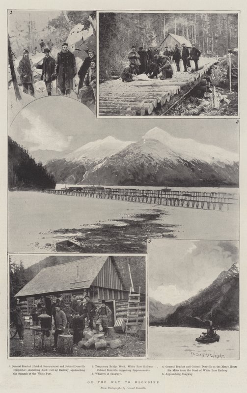 W drodze do Klondike autorstwa Henry Charles Seppings Wright