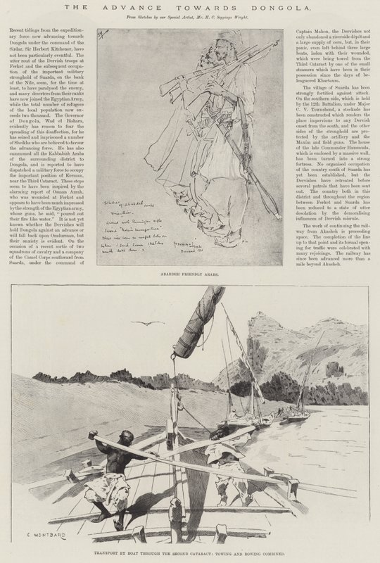Naprzód w kierunku Dongoli autorstwa Henry Charles Seppings Wright