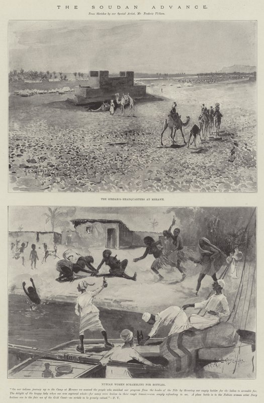 Natarcie Sudanu autorstwa Henry Charles Seppings Wright