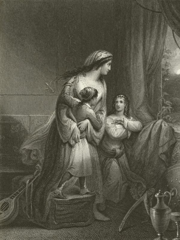 Grecka Matka autorstwa Edward Henry Corbould