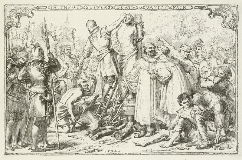 Ilustracja do Wędrówki Pielgrzyma autorstwa Johna Bunyan autorstwa Henry Courtney Selous