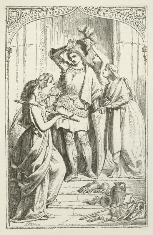 Ilustracja do Wędrówki Pielgrzyma autorstwa Johna Bunyan autorstwa Henry Courtney Selous