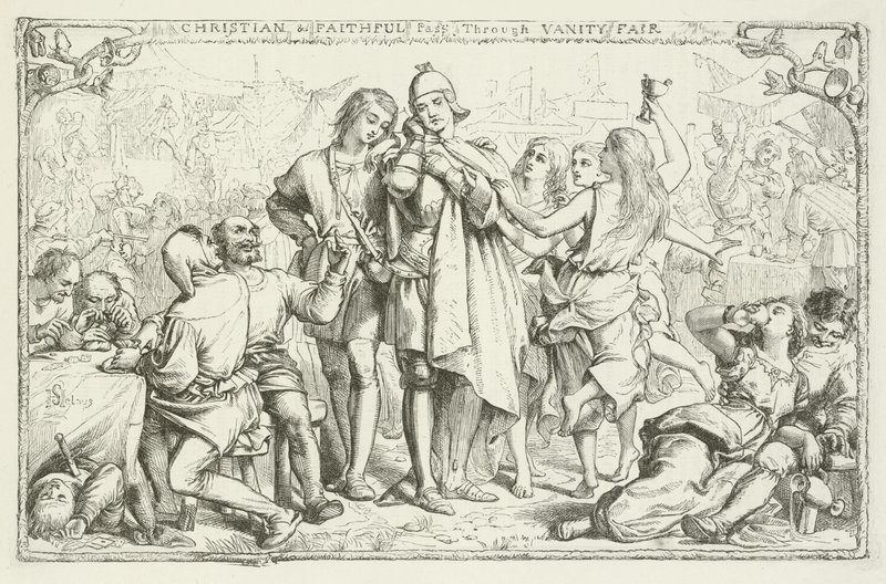 Ilustracja do Wędrówki Pielgrzyma autorstwa Johna Bunyan autorstwa Henry Courtney Selous