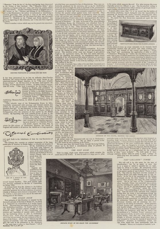Pałac Lambeth autorstwa Henry Edward Tidmarsh