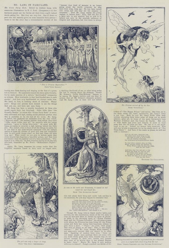 Pan Lang w Krainie Bajek autorstwa Henry Justice Ford