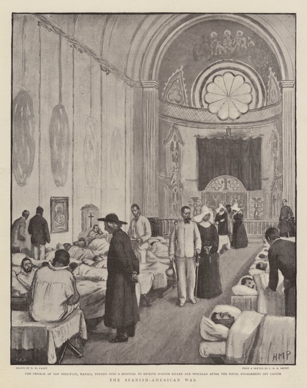 Wojna hiszpańsko-amerykańska autorstwa Henry Marriott Paget