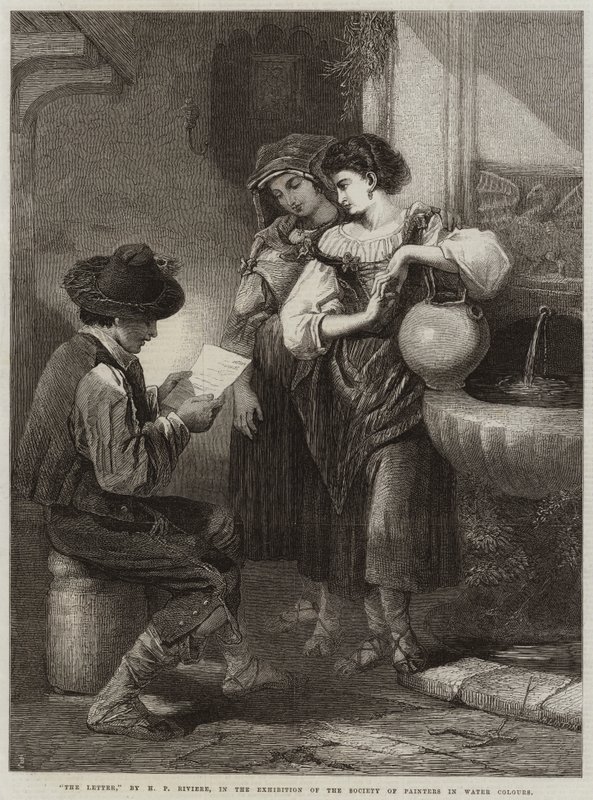 Litera autorstwa Henry Parsons Riviere