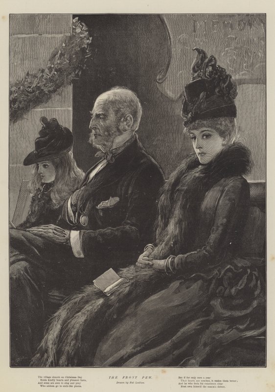 Przednia Pew autorstwa Henry Stephen Ludlow