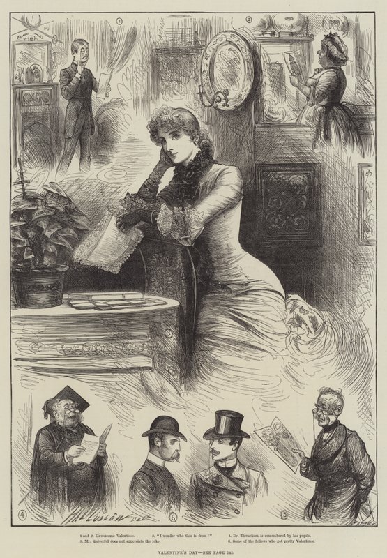 Walentynki autorstwa Henry Stephen Ludlow
