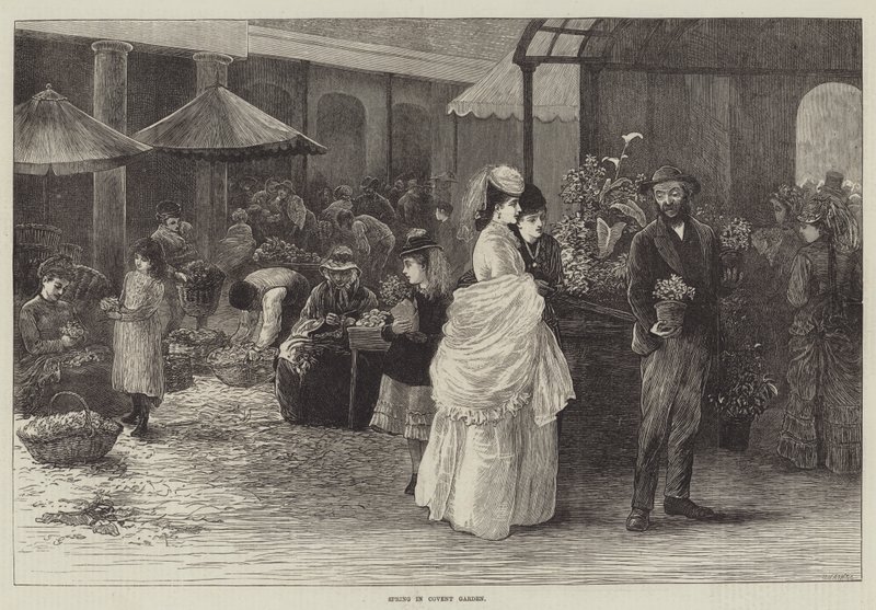 Wiosna w Covent Garden autorstwa Henry Towneley Green