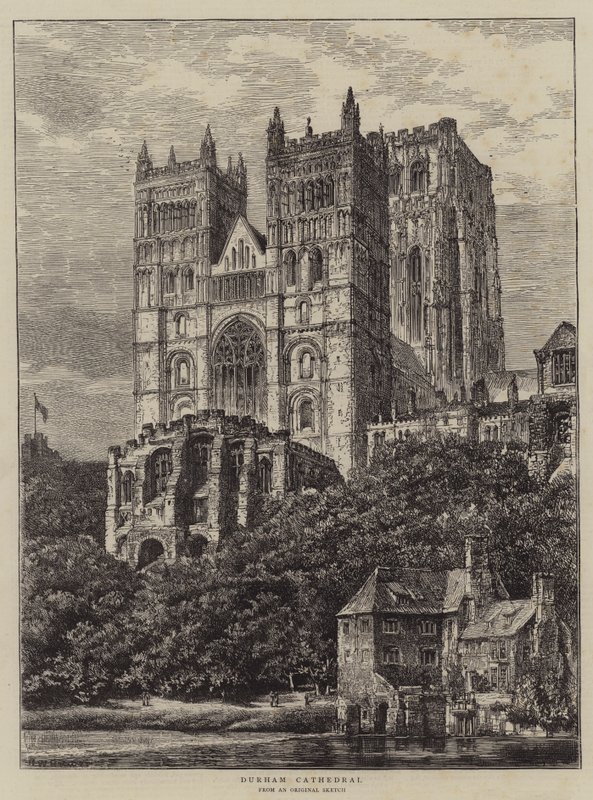 Katedra w Durham autorstwa Henry William Brewer