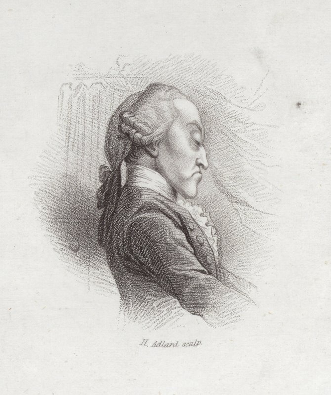 Thomas Augustine Arne, angielski kompozytor (1710-1778) autorstwa Henry Adlard
