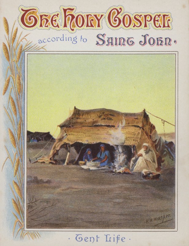 Żywotność namiotu (chromolitho) autorstwa Henry Andrew Harper