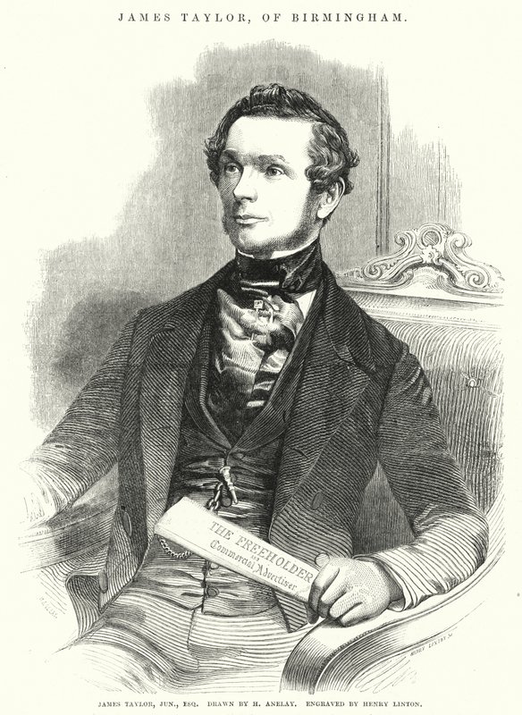 James Taylor (grawerunek) autorstwa Henry Anelay