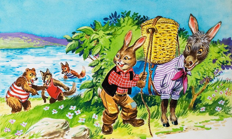 Brer Rabbit autorstwa Henry Charles Fox