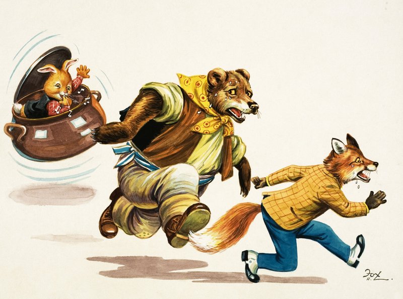 Brer Królik autorstwa Henry Charles Fox
