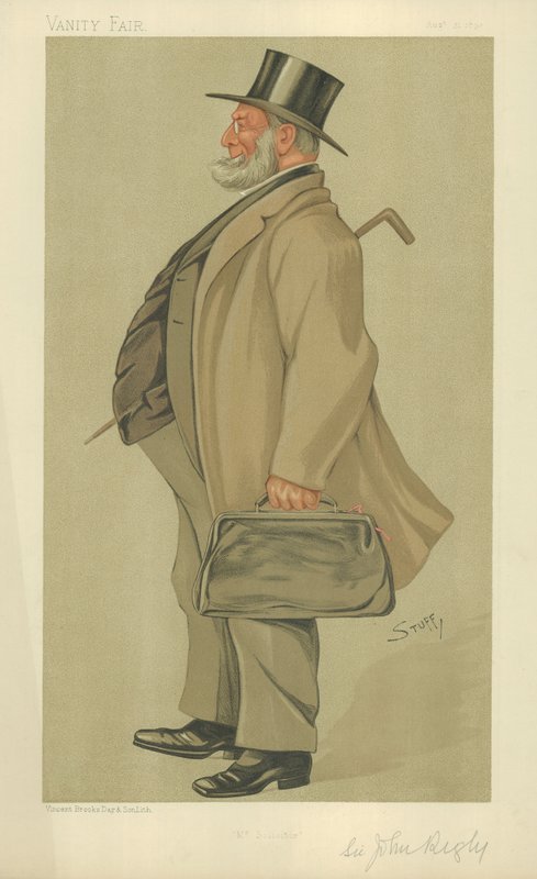 Sir John Rigby autorstwa Henry Charles Seppings Wright