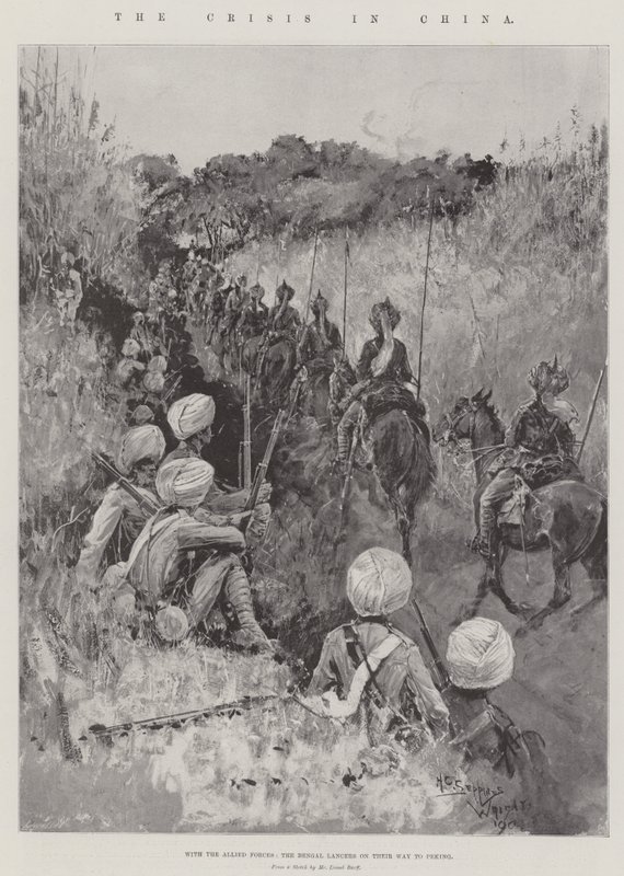 Kryzys w Chinach autorstwa Henry Charles Seppings Wright