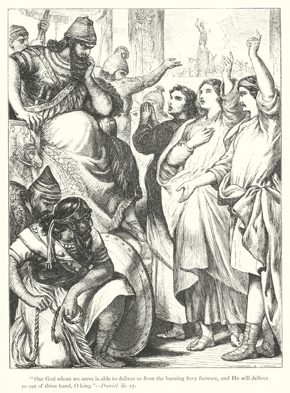 Ognisty Piec (grawerowanie) autorstwa Henry Courtney (after) Selous