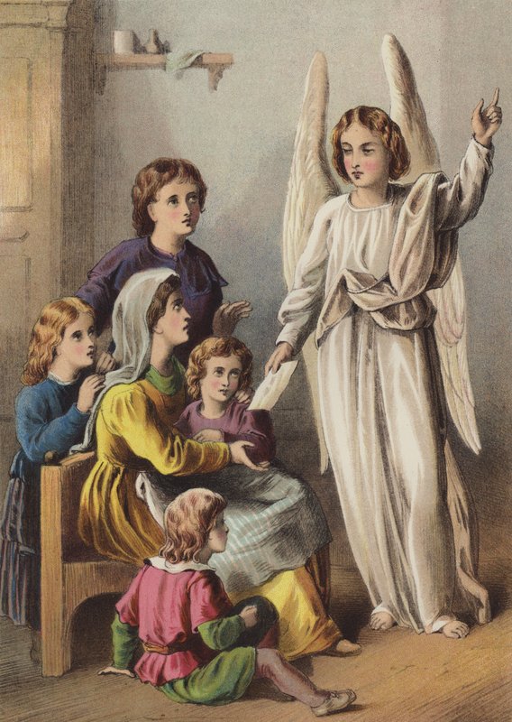 Sekret dostarczający list (chromolitho) autorstwa Henry Courtney Selous