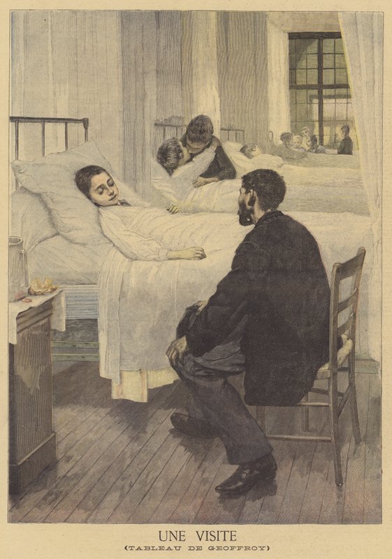Wizyta autorstwa Henri Jules Jean Geoffroy