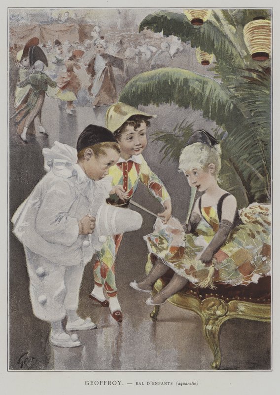 Bal dEnfants (Bal Dziecięcy) autorstwa Henri Jules Jean Geoffroy