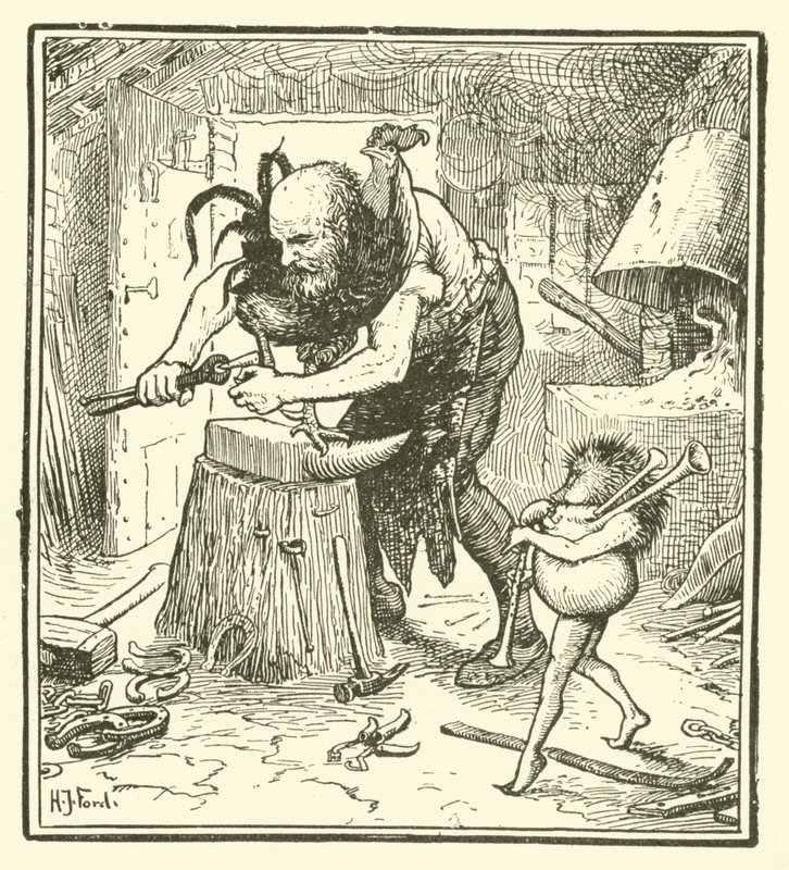 Jack mój Jeż (Grawerowanie) autorstwa Henry Justice Ford