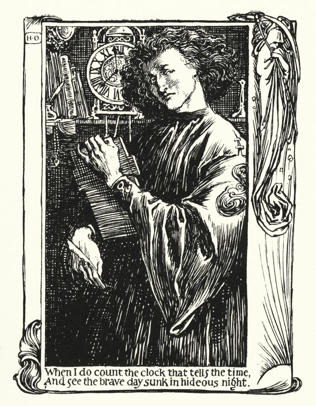 Sonety Szekspira, Sonnet XII (lito) autorstwa Henry Ospovat