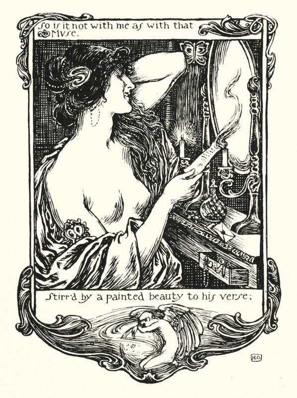Sonety Szekspira, Sonnet XXI (lito) autorstwa Henry Ospovat