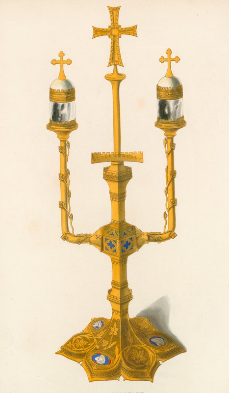 Relikwiarz, koniec XV w. autorstwa Henry Shaw