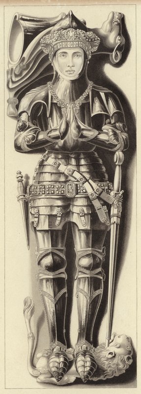 Wizerunek Sir Richarda Vernona autorstwa Henry Shaw