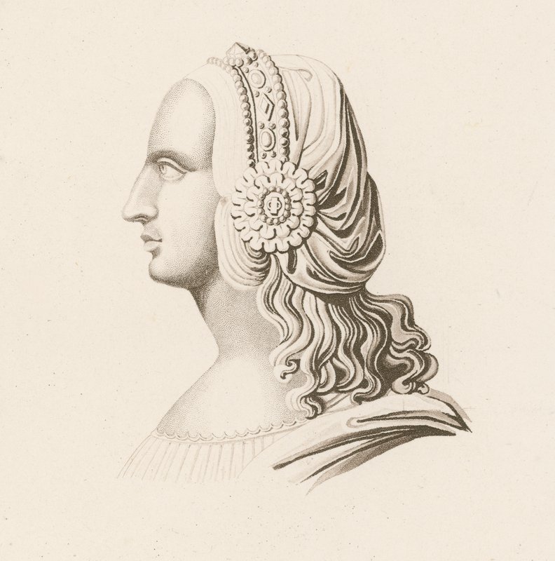 Nakrycie głowy II, początek XVI w. autorstwa Henry Shaw