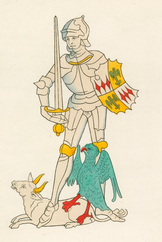 Richard Nevil, hrabia Salisbury, 1483-85 autorstwa Henry Shaw
