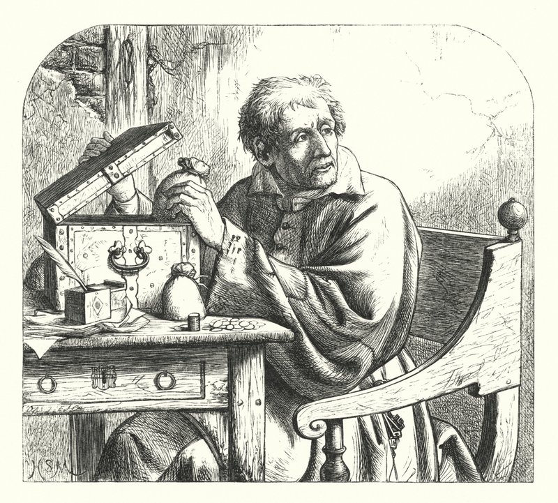 Pierścień (grawerunek) autorstwa Henry Stacey (after) Marks