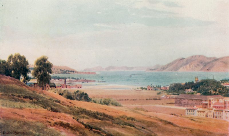 Złota Brama (kolor lito) autorstwa Henry Sutton Palmer