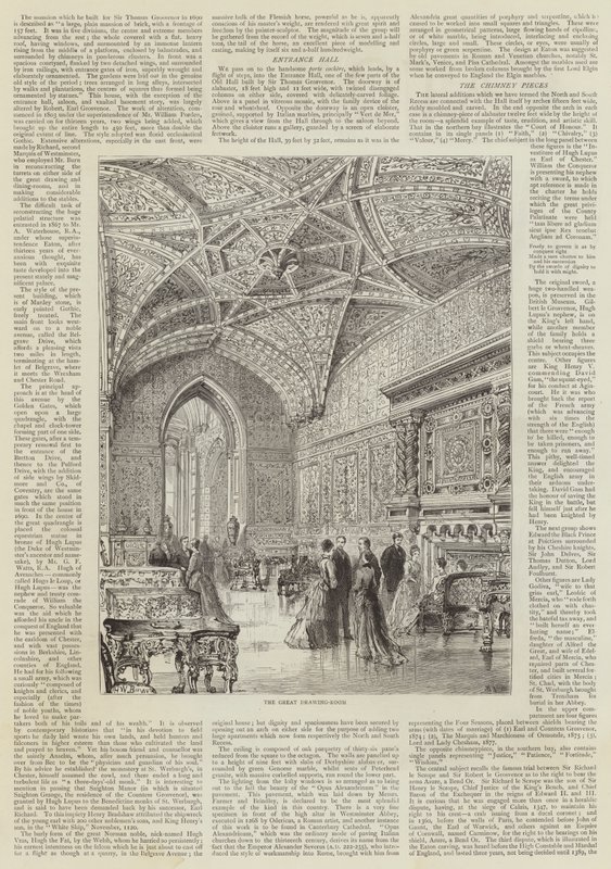 Eaton Hall autorstwa Henry William Brewer