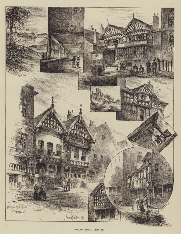 Dookoła Chester autorstwa Herbert Railton