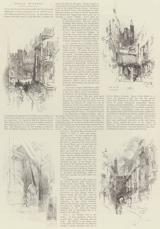 Królewski Windsor autorstwa Herbert Railton