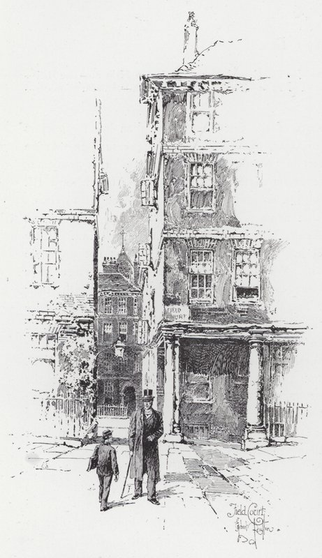 Sąd polowy (grawerowany) autorstwa Herbert (after) Railton