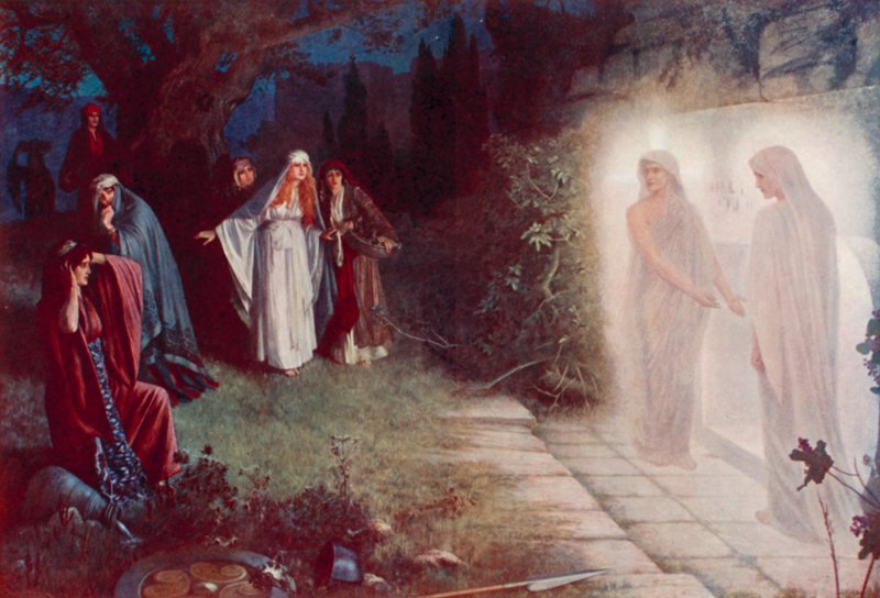 Zmartwychwstanie Morn autorstwa Herbert Gustave Schmalz