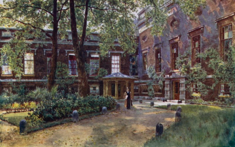 Hala spożywcza (kolor lito) autorstwa Herbert Menzies (after) Marshall