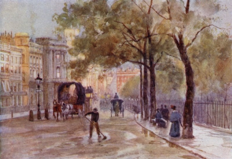 Piccadilly (kolor lito) autorstwa Herbert Menzies (after) Marshall