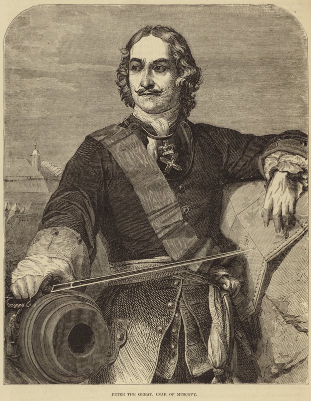 Piotr Wielki autorstwa Hippolyte Delaroche