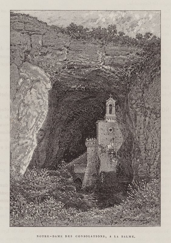 Notre-Dame Des Consolations, A La Balme (rycina) autorstwa Hubert Clerget