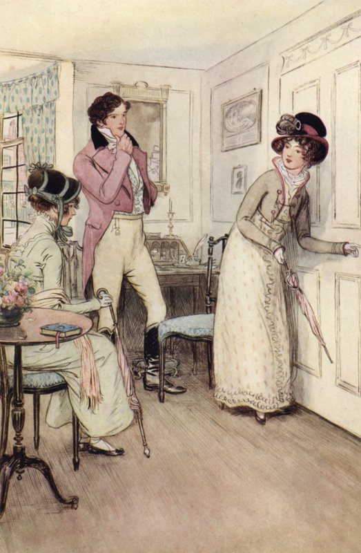 Ilustracja do ulicy jakości autorstwa Hugh Thomson
