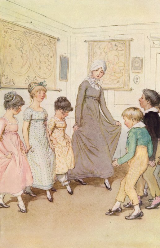 Ilustracja do ulicy jakości autorstwa Hugh Thomson