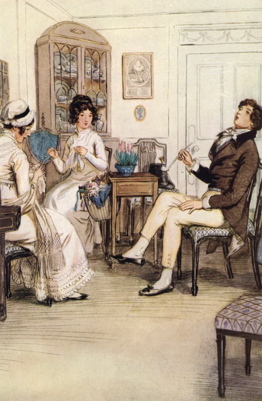 Ilustracja do ulicy jakości autorstwa Hugh Thomson