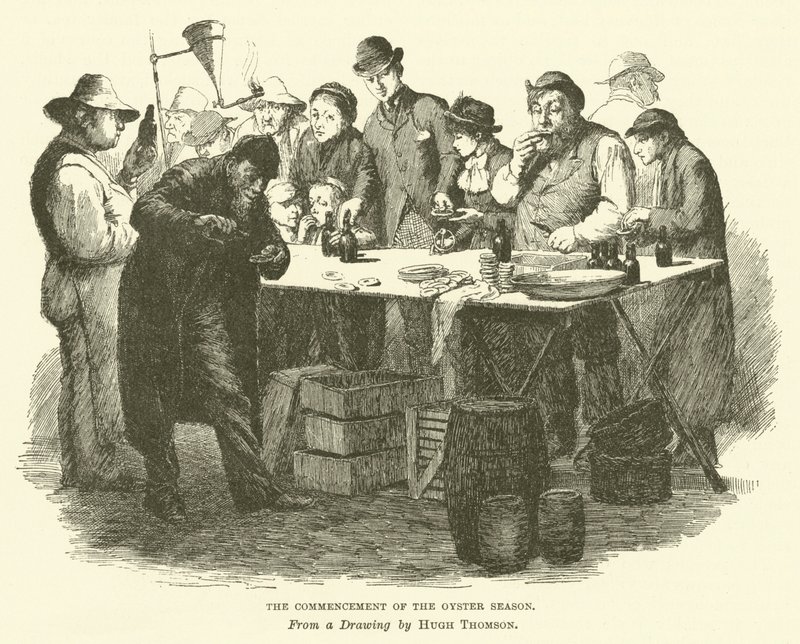 Początek sezonu ostryg autorstwa Hugh Thomson