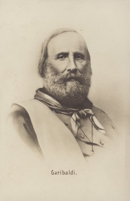 Giuseppe Garibaldi autorstwa Italian Photographer